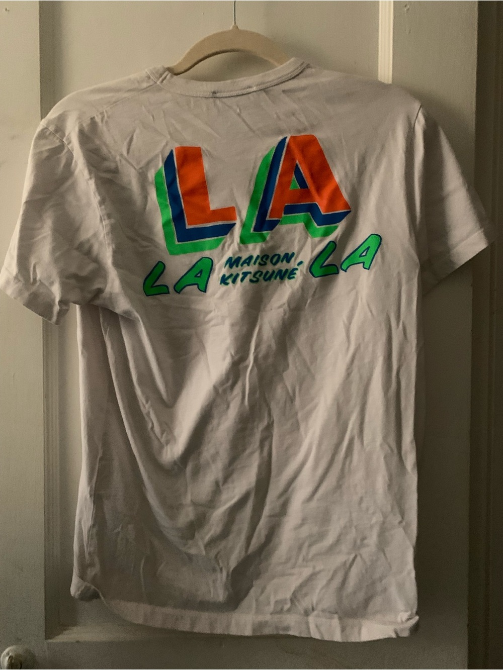 Maison kitsune exclusive la shirt